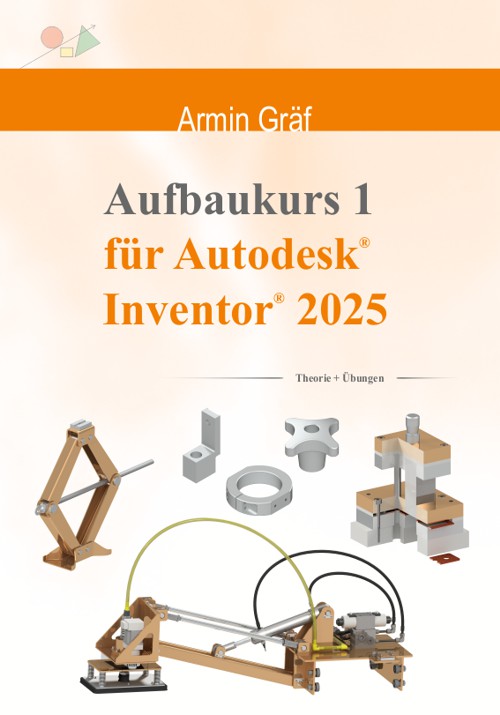 Aufbaukurs 1 für Autodesk Inventor 2025